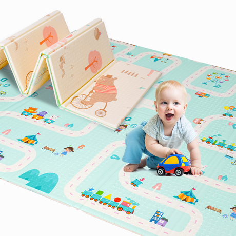 Антислипные водонепроницаемые складывание коври