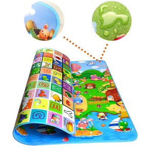 Печатный рисунок Kids Playmat Водонепроницаемые полы, мат