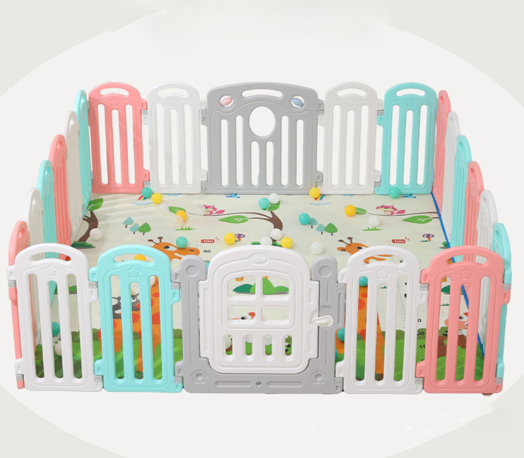 Memizo Luxury Kids Fence Outdoor Indoor Play Game Playpen Playpen