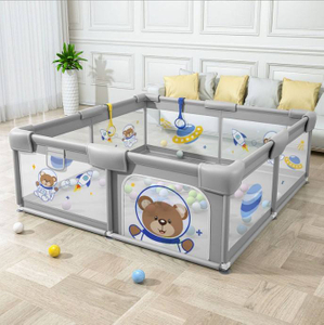 Memizo New Space Bear поднятый сетчатым забором портативная игра Playpen Playpen 