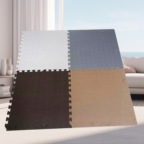 Толстые разноцветные коврики-пазлы из нетоксичной пены EVA