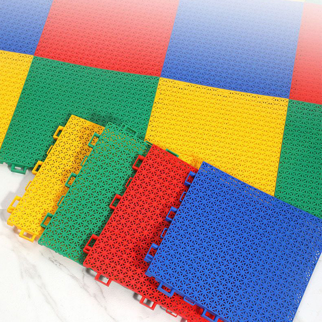 Подвесной напольный коврик из полипропилена для детского сада, уличная баскетбольная площадка, спортивный открытый водонепроницаемый мягкий пол