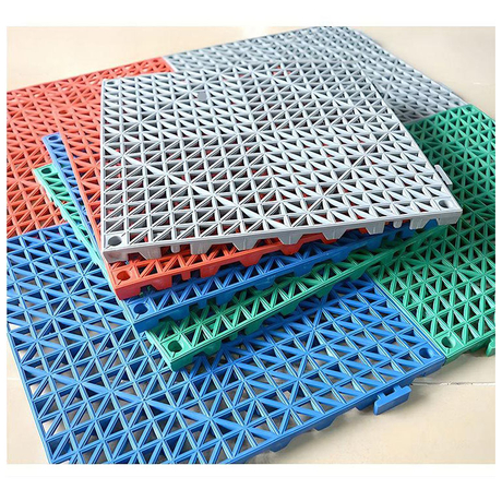 Наружные пластиковые напольные простыни Съемные сборки пластиковые переплетенные плитки для спорта для спорта