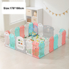 Memizo Luxury Kids Fence Outdoor Indoor Play Game Playpen Playpen