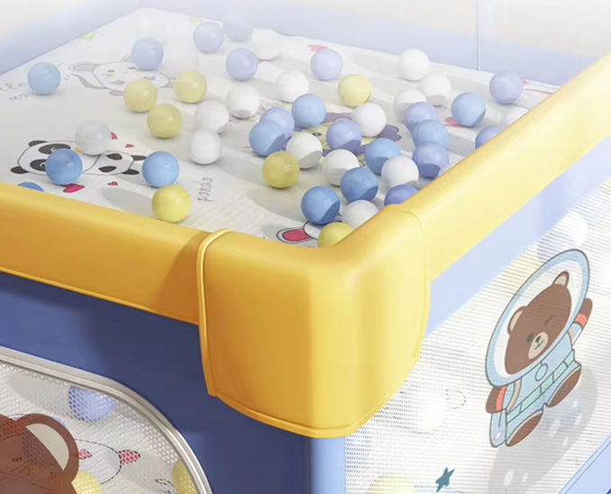 Memizo New Space Bear поднятый сетчатым забором портативная игра Playpen Playpen 