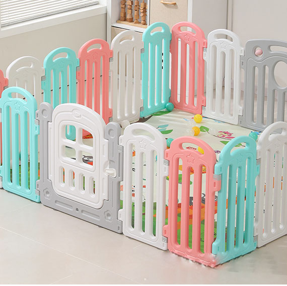 Memizo Luxury Kids Fence Outdoor Indoor Play Game Playpen Playpen