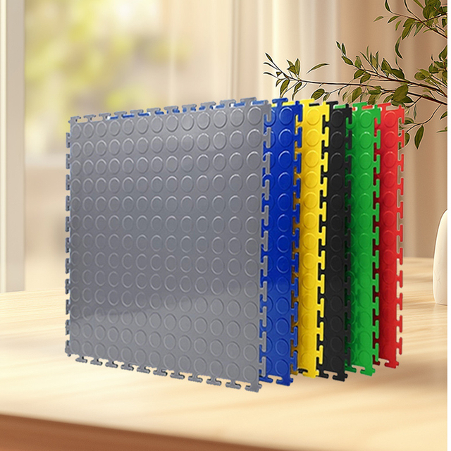  Сверхпрочный, утолщенный, противоскользящий, огнестойкий, водонепроницаемый напольный коврик из ПВХ для сращивания пластика для мастерской, склада, гаража