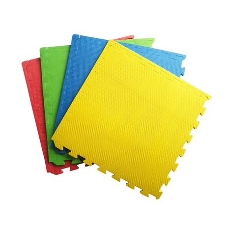 Набор цветных напольных ковриков Memizo из пены EVA для упражнений, 8 шт., 100 см x 200 см