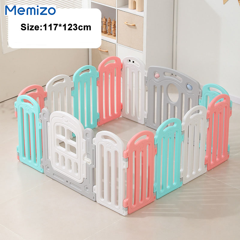 Memizo Luxury Kids Fence Outdoor Indoor Play Game Playpen Playpen