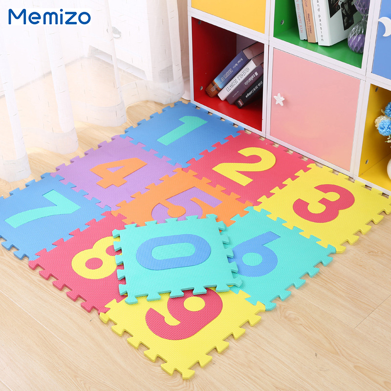 Eva foam puzzle play mat warloging playmat alpabet номера для ползания ребенка младенца