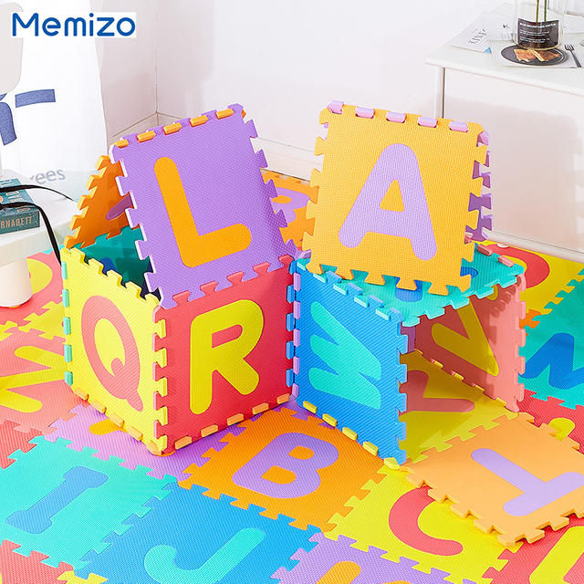 Eva foam puzzle play mat warloging playmat alpabet номера для ползания ребенка младенца
