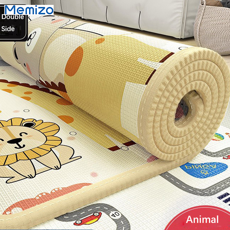 XPE Rolling Play Mat Коврик для ползания с мультяшным принтом