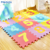 Eva foam puzzle play mat warloging playmat alpabet номера для ползания ребенка младенца